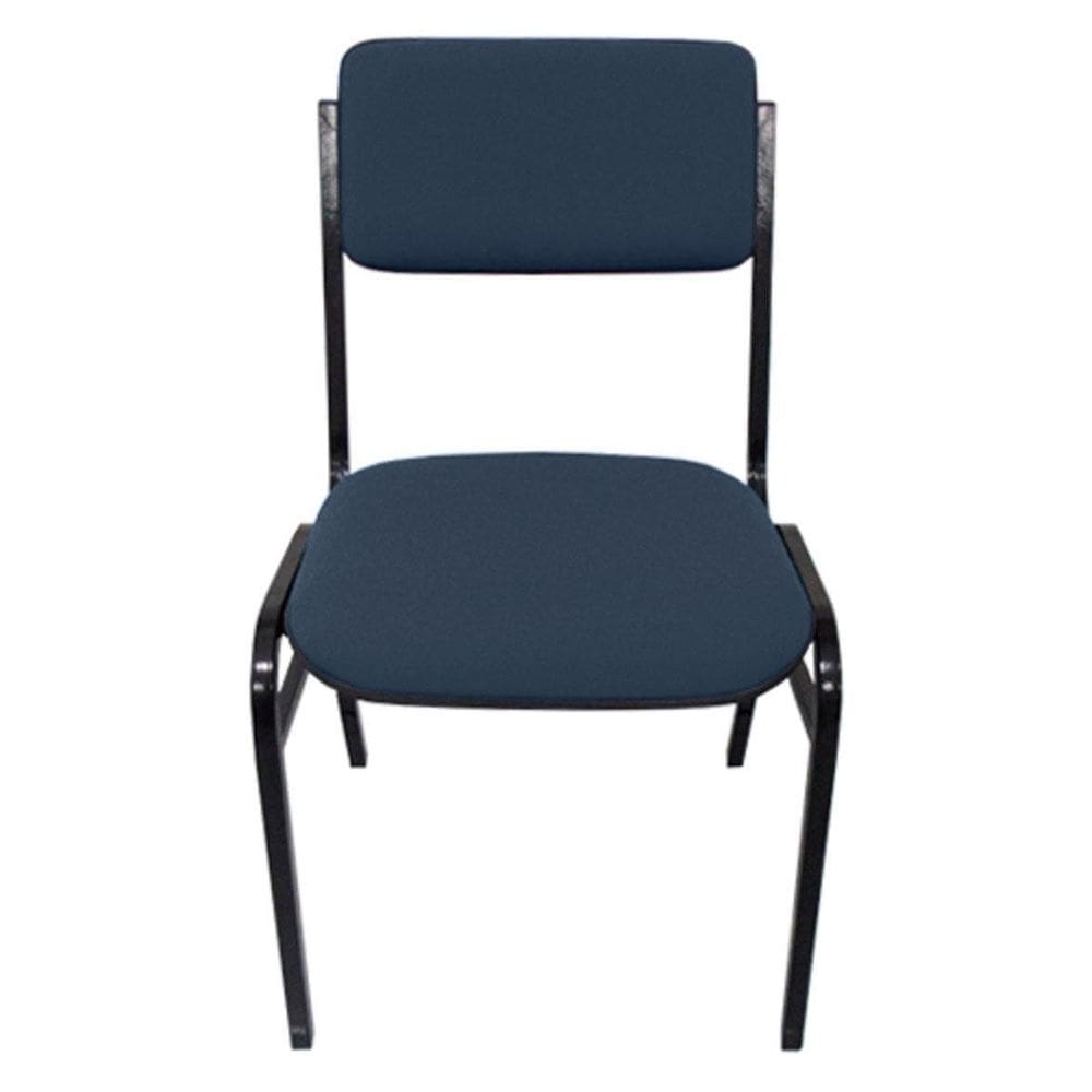 Cadeira Empilhável para Auditórios Linha Hotel Smart Azul