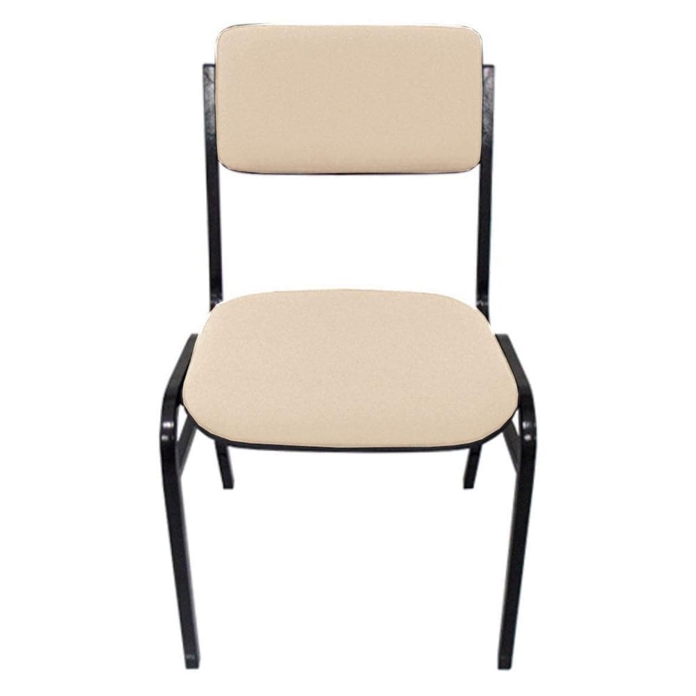 Cadeira Empilhável para Auditórios Linha Hotel Smart Bege