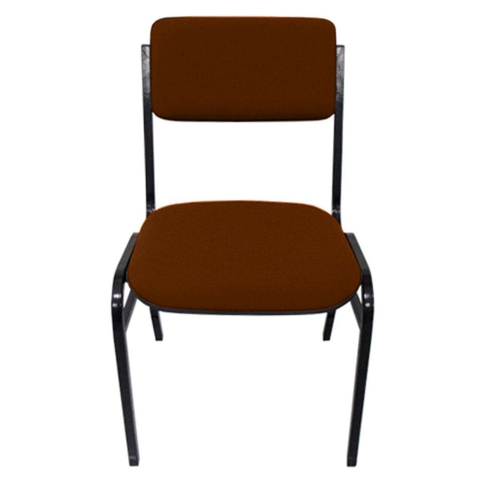 Cadeira Empilhável para Auditórios Linha Hotel Smart Marrom