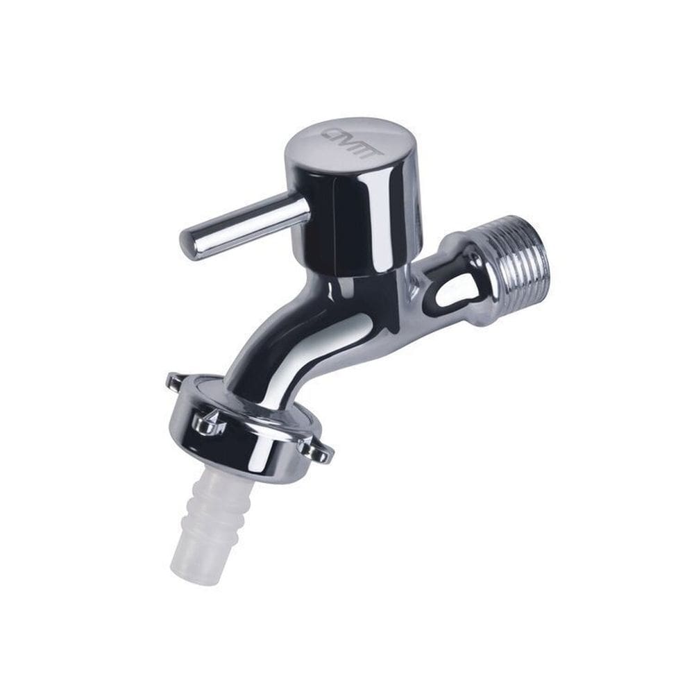 Kit 2 Torneiras Tanque em Metal Cromado Alavanca Civitt Cinza