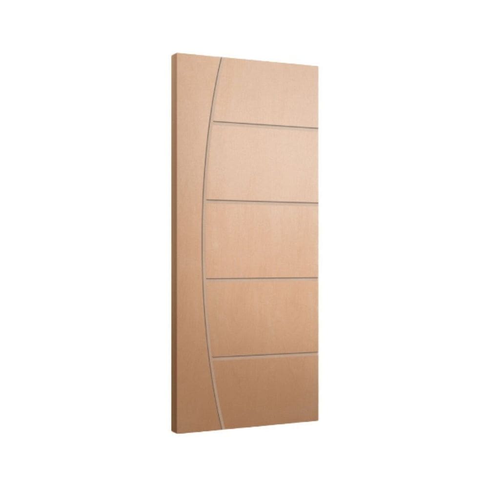 Porta de Madeira Maciça 210x82cm Friso 09 Jb Portas Curupixá