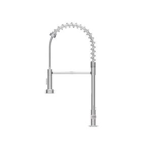 Kit 3 Torneiras Gourmet Cozinha Monocomando Duo Escovada Civitt Cinza