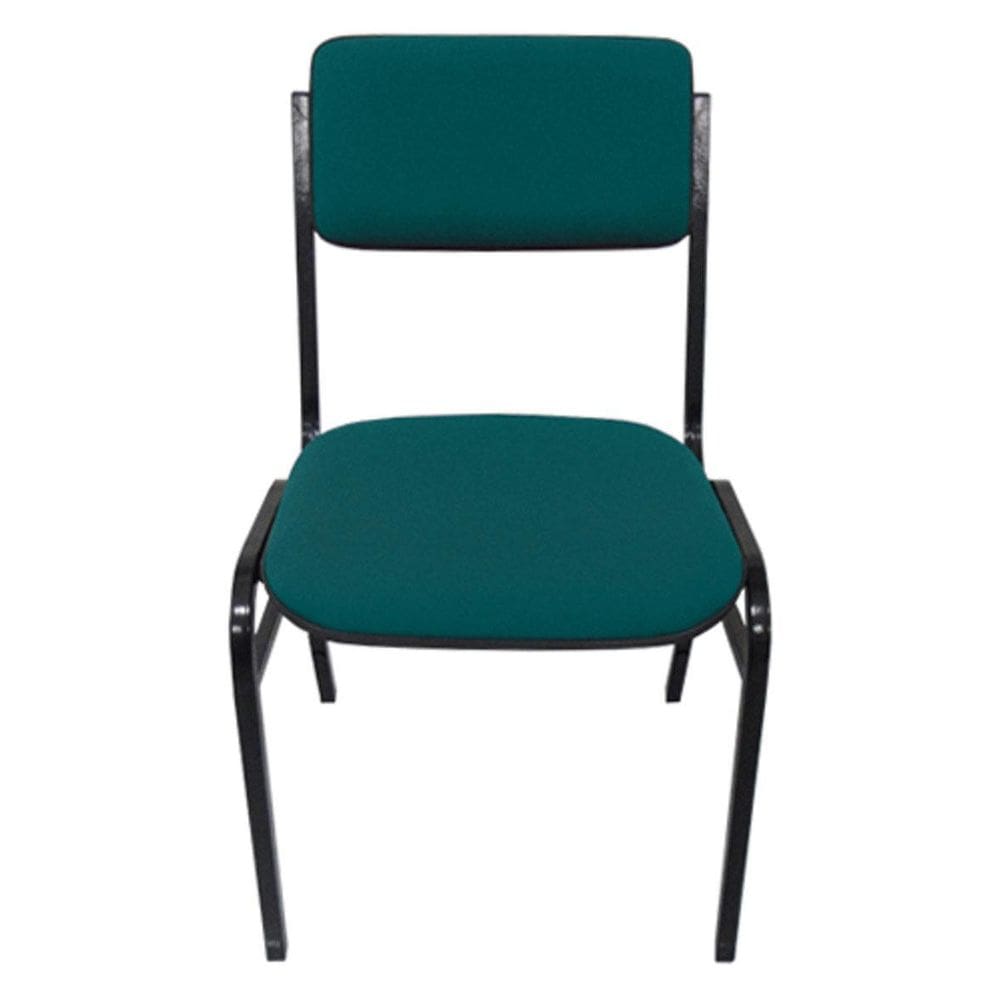 Cadeira Empilhável para Auditórios Linha Hotel Smart Verde