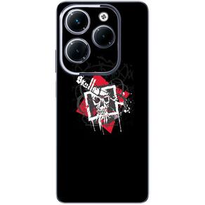 Capa Adesivo Skin015 Verso Para Infinix Hot 40 Pro (X6837)