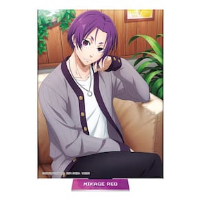 Suporte de acrílico Ichibansho Figure Blue Lock REO Mikage 5,5 polegadas
