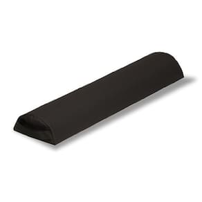 Bolster meio redondo Earthlite W68034BL preto