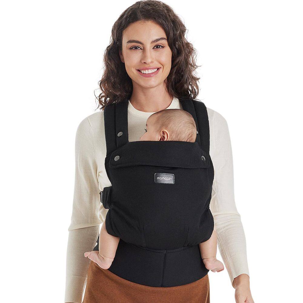 Portador de bebê Momcozy Newborn to Toddler 3 em 1 preto