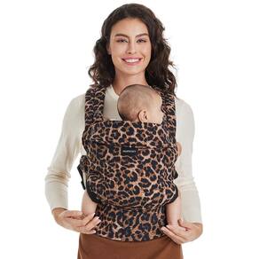 Portador de bebê Momcozy Newborn to Toddler 3 em 1 Leopard