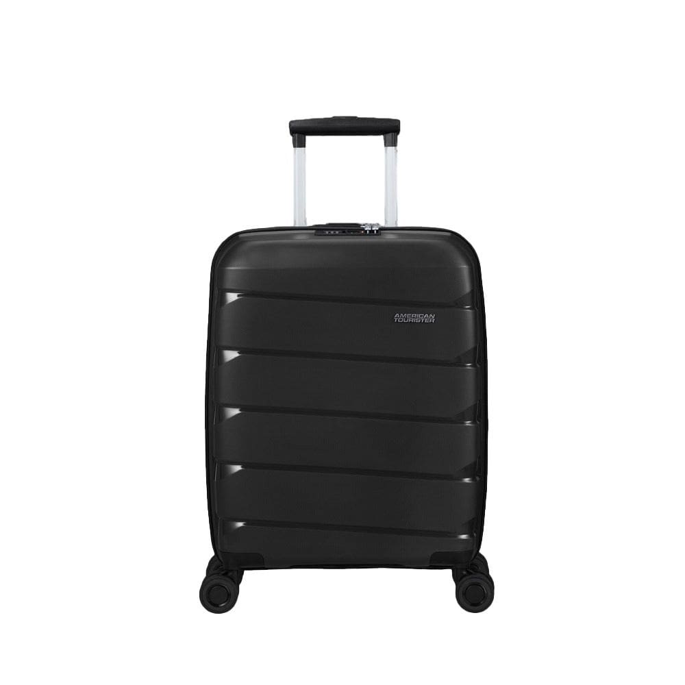 Mala de Bordo em Polipropileno American Tourister By Samsonite Air Move Cadeado Tsa Preta