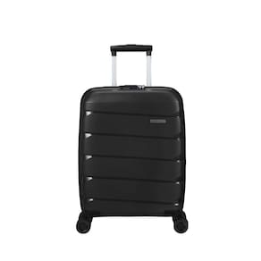 Mala de Bordo em Polipropileno American Tourister By Samsonite Air Move Cadeado Tsa Preta