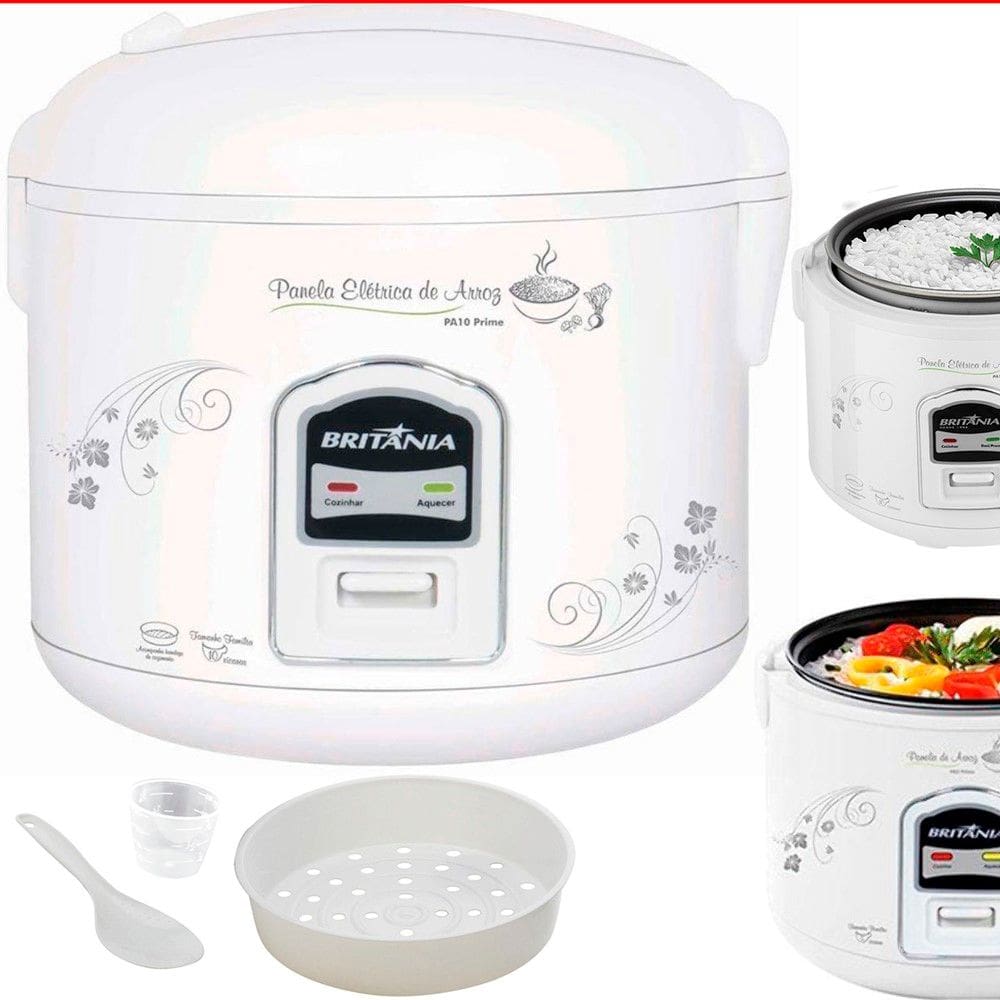 Panela Arroz Elétrica Britânia 10 xícaras Risoto Legume