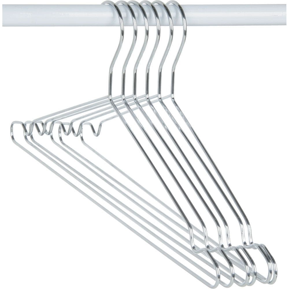 Conjunto 6 Cabides Cromado 0041 Arthi