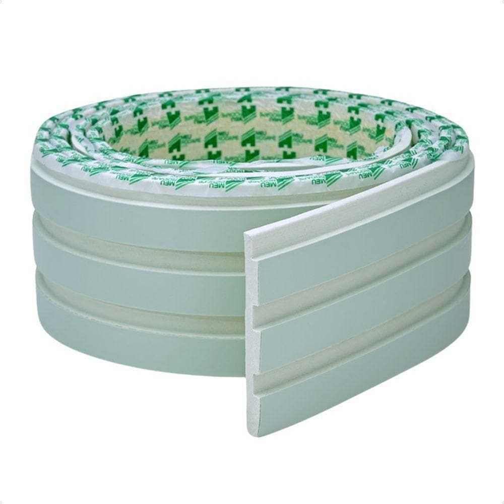 Painel Ripado Laminado De Eva Autocolante Flexível Rolo 5mt Verde