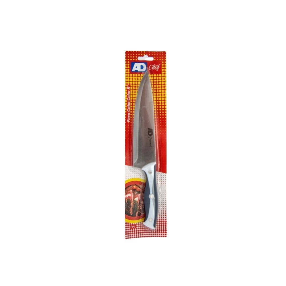 Faca Inox C/Cabo Color Chef 8 - Ad