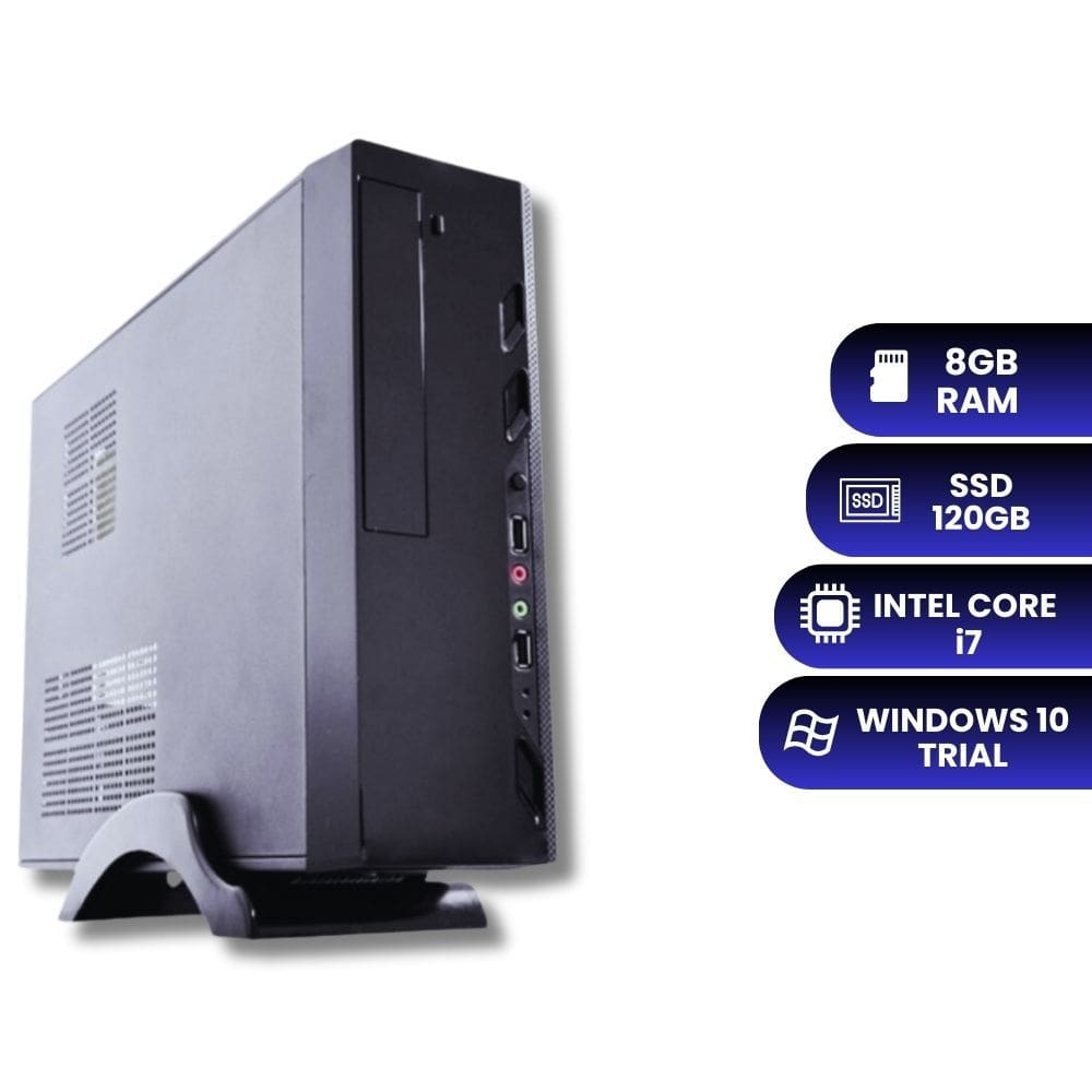 Desempenho Supremo: Intel core i7, SSD 120GB e 8GB RAM