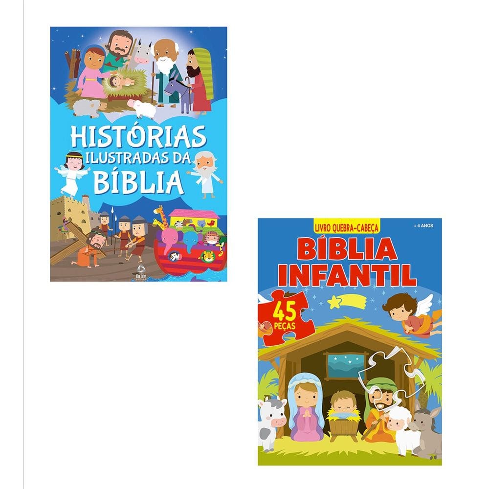 Combo Bíblia Infantil Especial - Kit com 2 Livrinhos