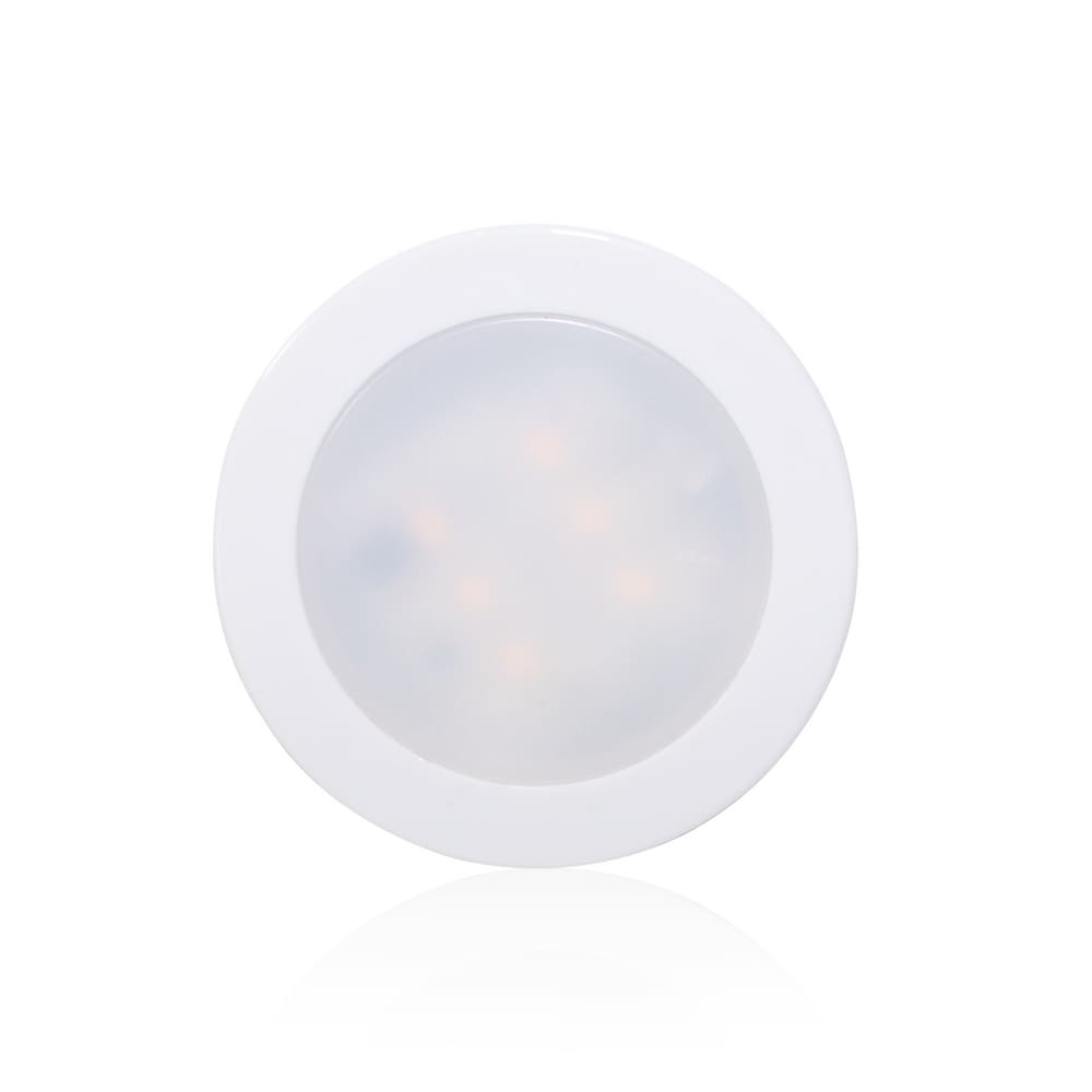 Luminária Point Power Circular 6000k Branco Frio 3w Bivolt 110/220v Led Line