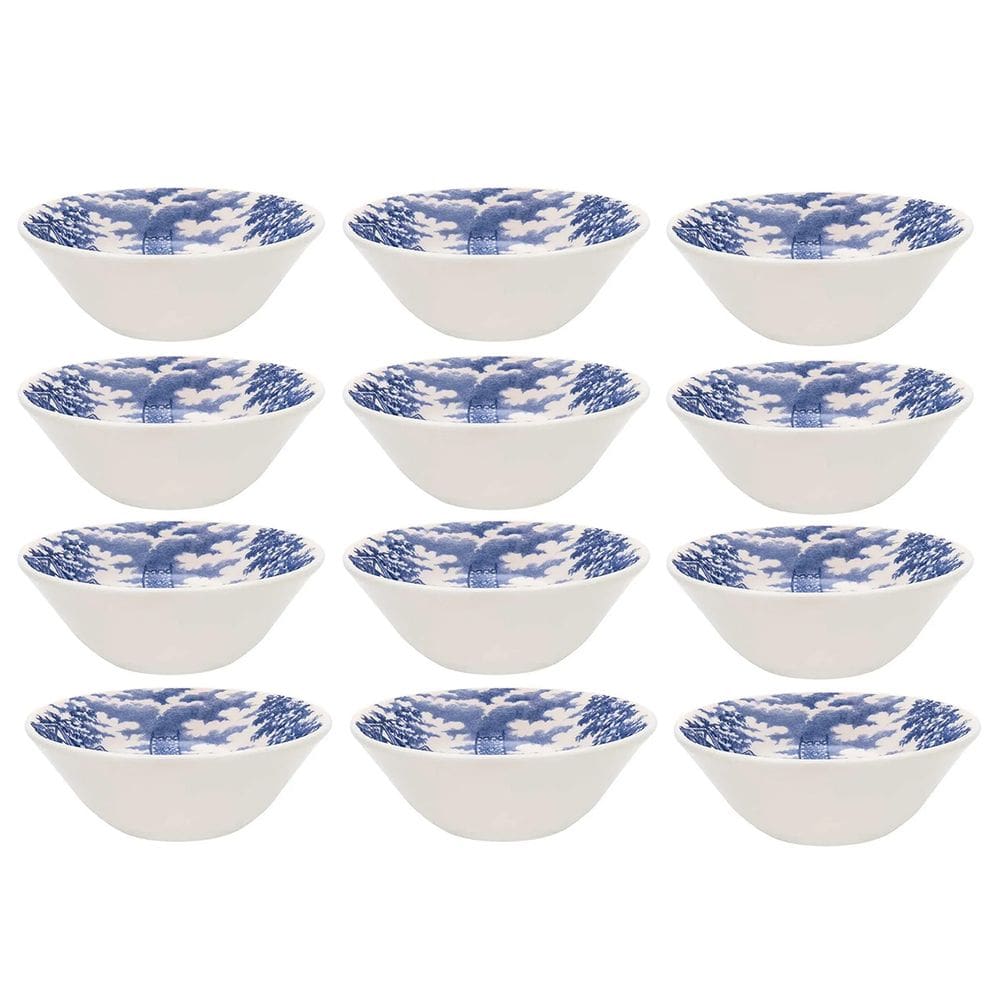 Tigela Conic Cerâmica Estampa Cena Inglesa 15,5cm 12un - Biona R91246