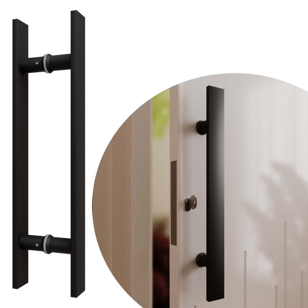Puxador Para Porta IL4050 - Preto - 450x300mm