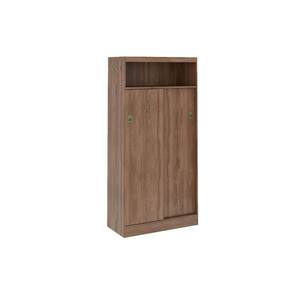 Armário Multiuso Sala 528 c/ 2 Portas de Correr Freijo - Carraro