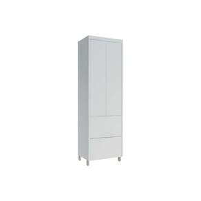 Paneleiro de Cozinha Marquesa c/ 2 Portas e 2 Gavetas 70cm Branca - Nesher