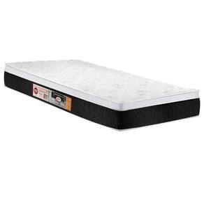 Colchão Solteiro Espuma D45 Black White AIR Euro Pillow (88x188x23) - Castor