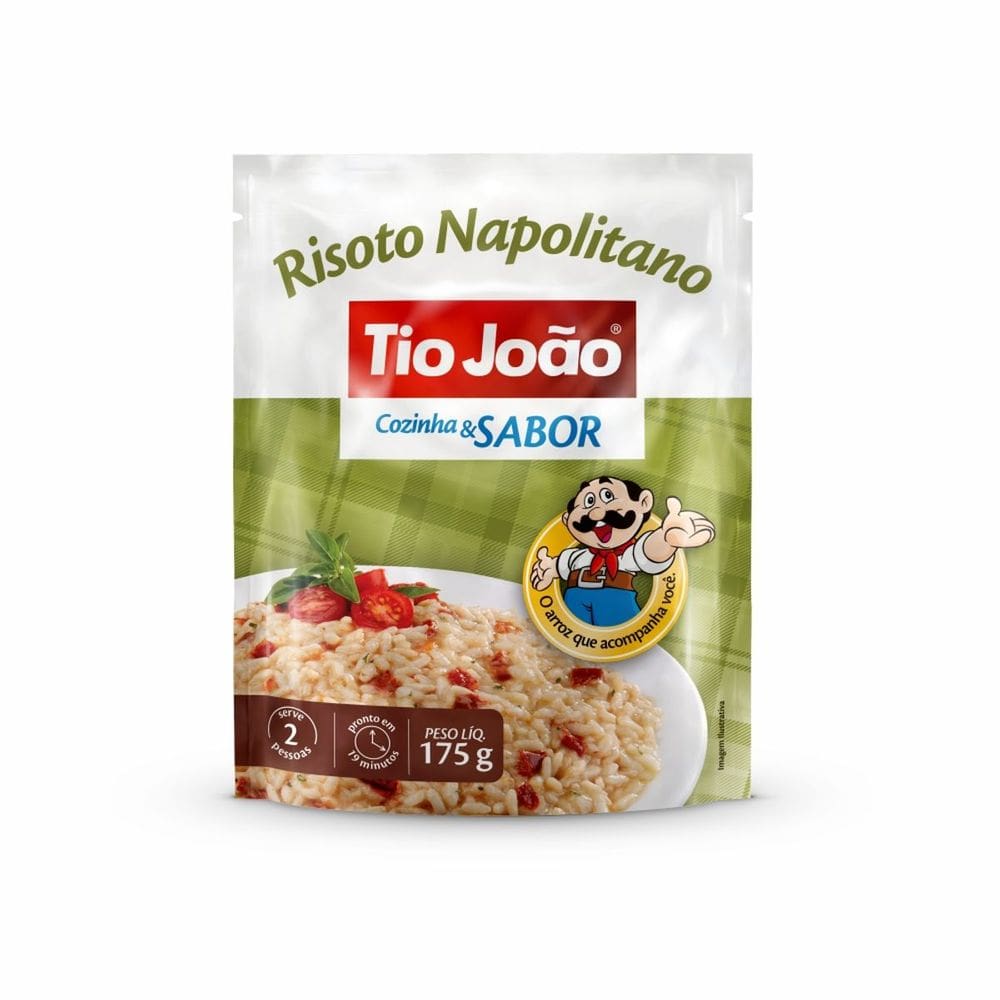 Risoto Napolitano Tio João Cozinha & Sabor 175G