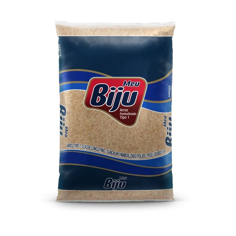 Arroz Parboilizado Meu Biju - 1Kg
