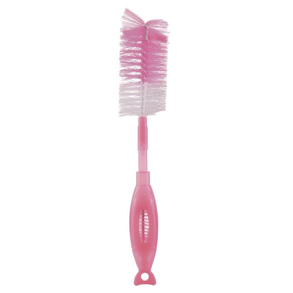 Escova Limpa Mamadeira e Bico Multikids BB159 Rosa