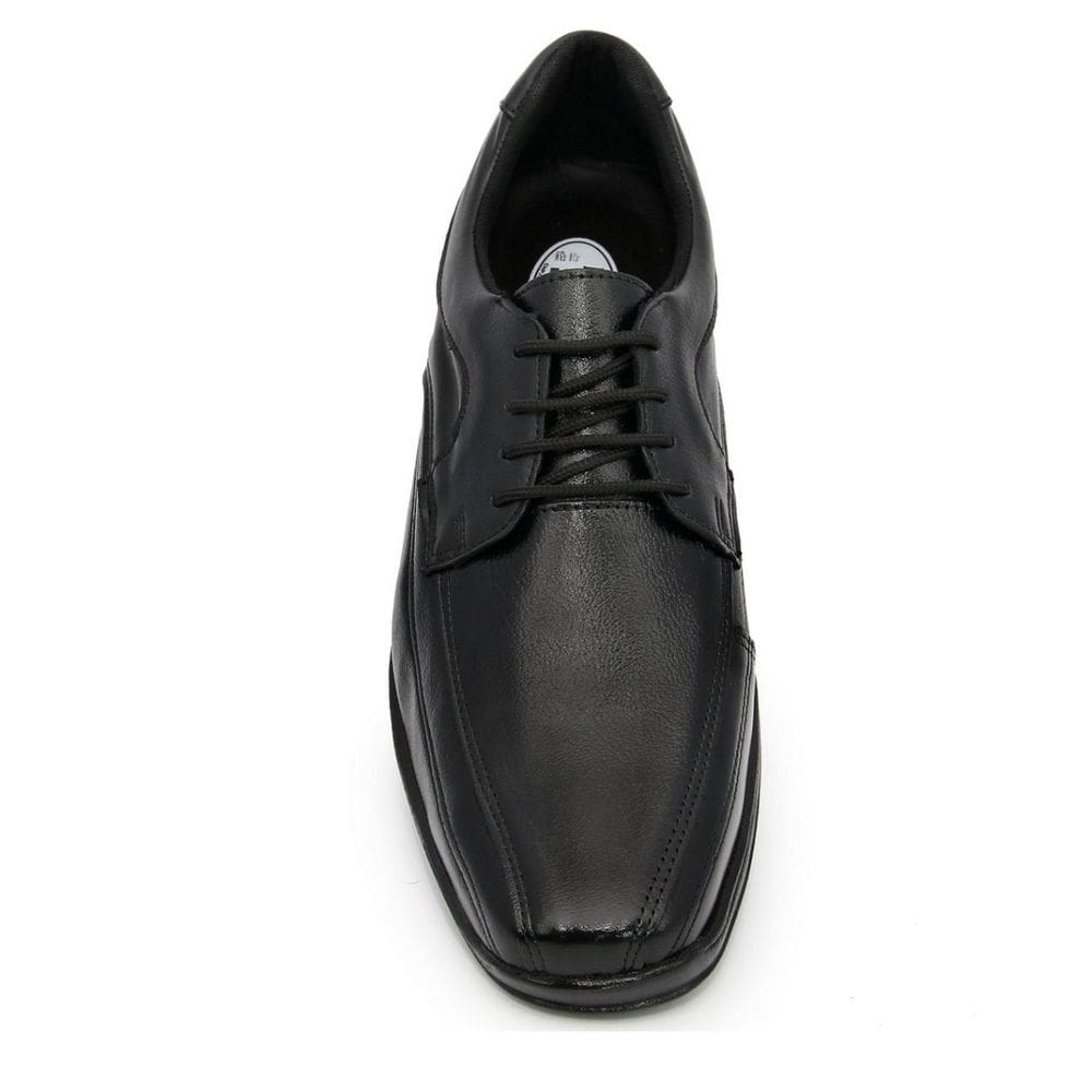 Sapato Social Footwear Gel Confort Em Couro Preto