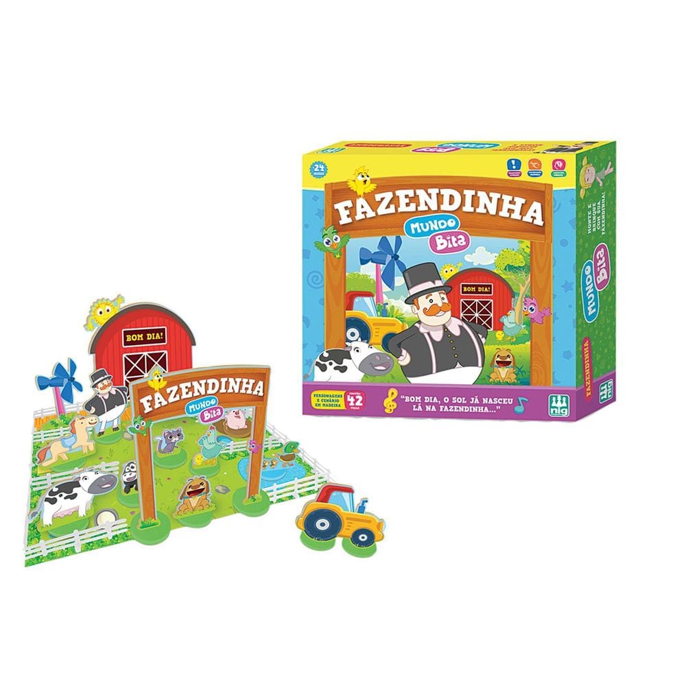 Fazendinha Mundo Bita Nig Brinquedos