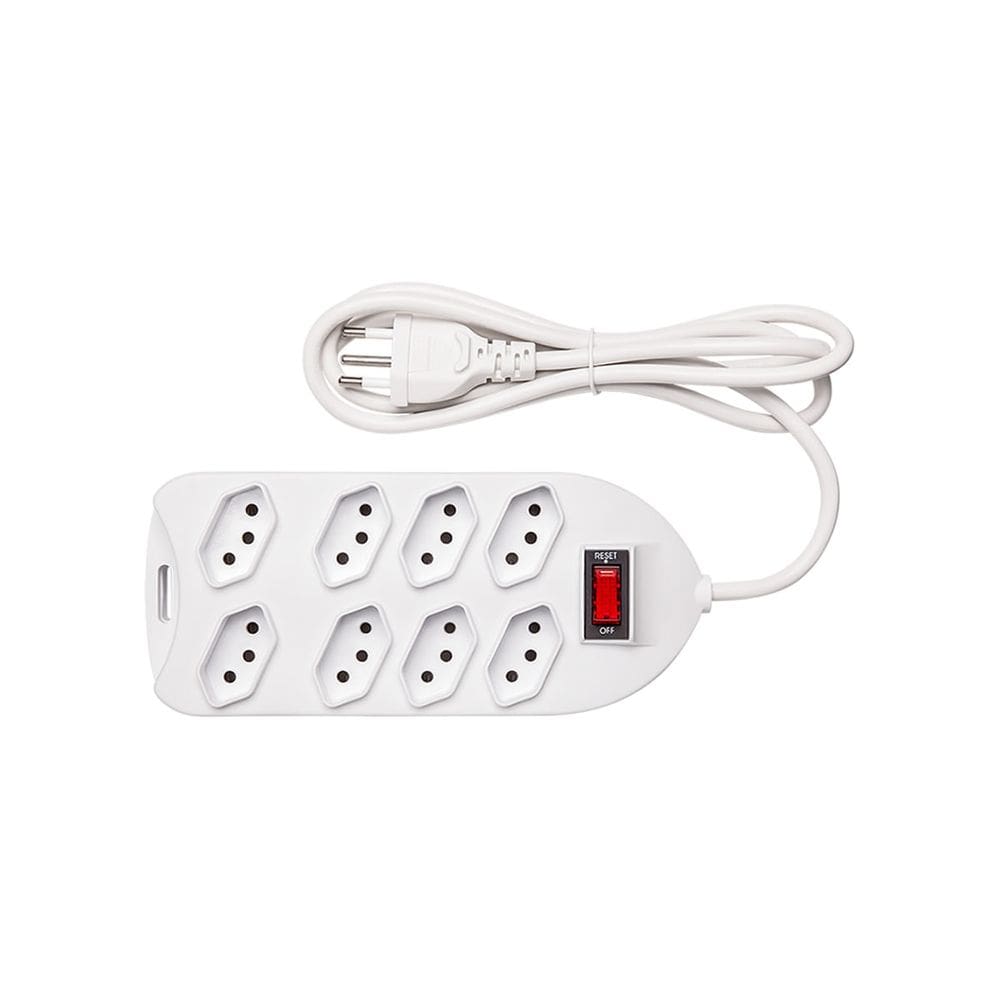 Protetor Eletrônico Intelbras com 8 tomadas EPE 1008+ BR