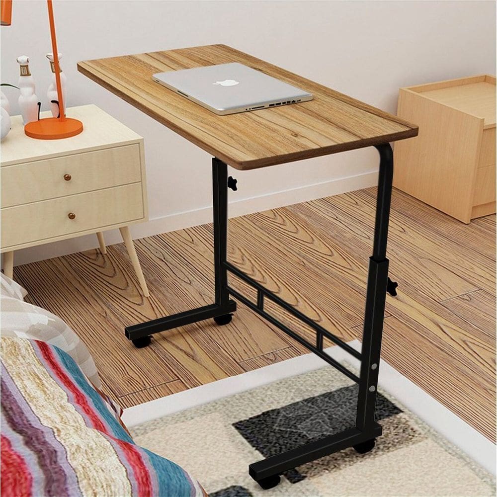 Mesa Mutiuso Mesinha Notebook com Altura Regulável Marrom