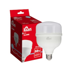 Lâmpada Led Globe 50W 6.500K Branca Fria Base E27 Bivolt Kian