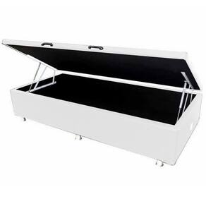 Base Box Com Baú Solteiro 36x88x188 Cor Branco