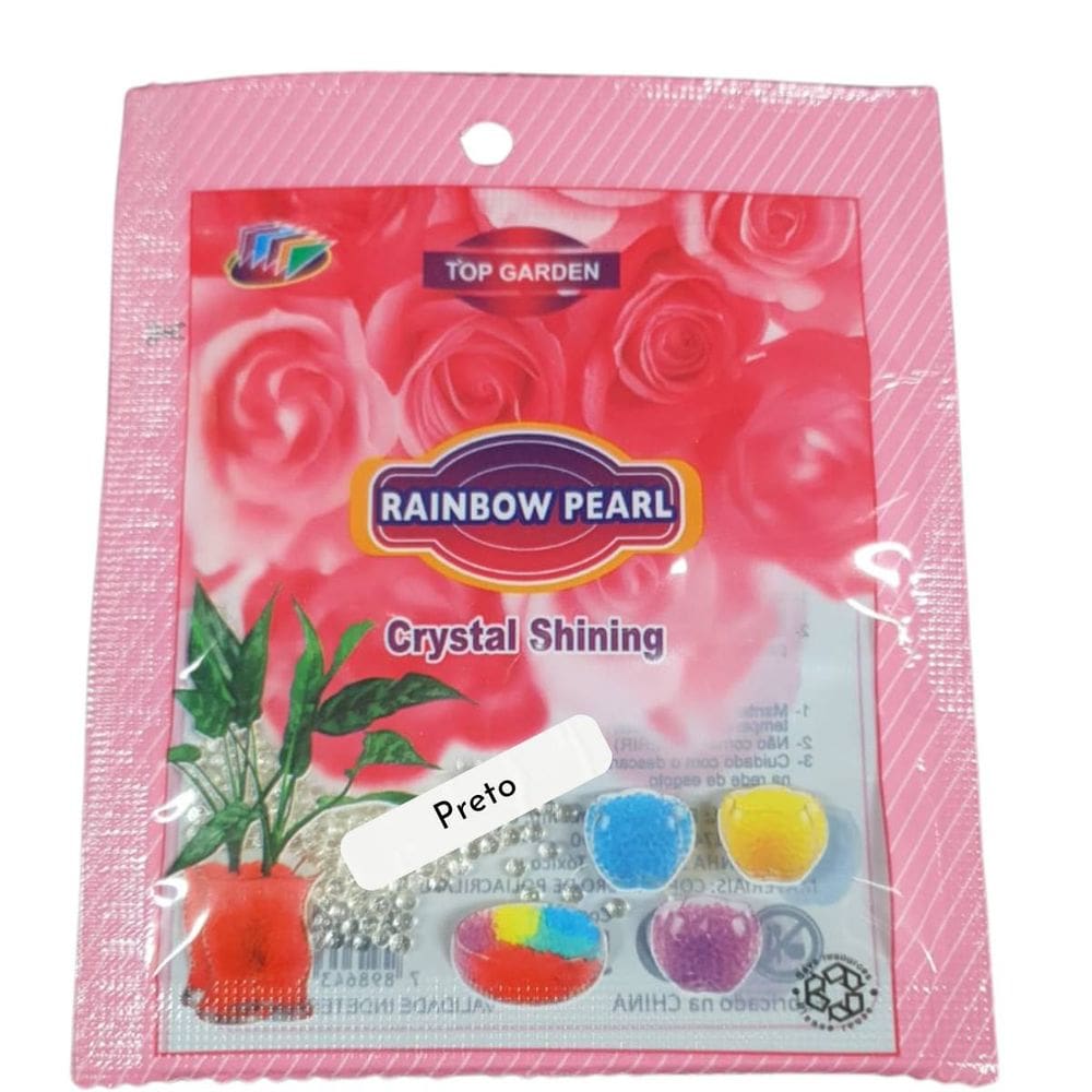 Bolinhas de Gel Preto para Plantas TOP GARDEN