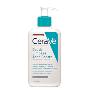 CeraVe Acne Control - Gel de Limpeza Facial 340g