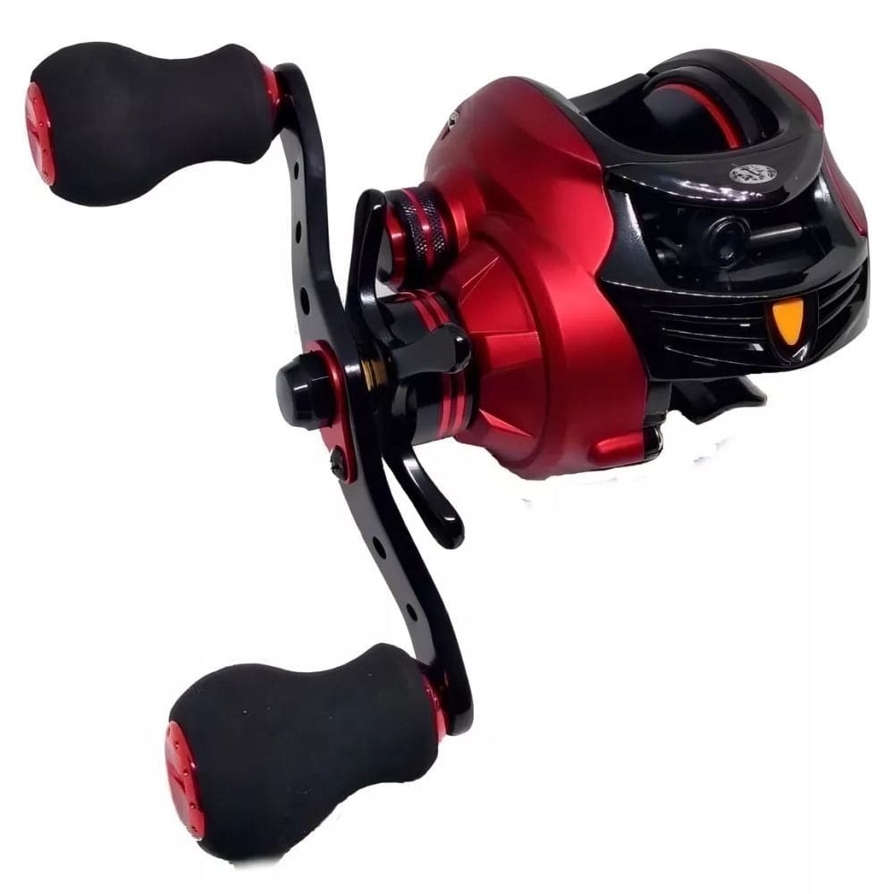 Carretilha Albatroz Coral Drag 4Kg Direita Vermelha