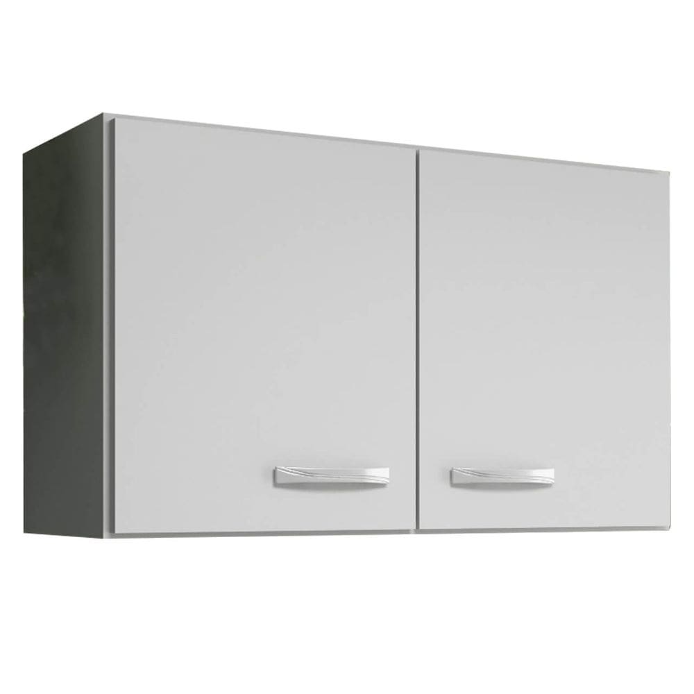 Armário Aéreo 2 Portas 80cm Evidencia Cor Branco