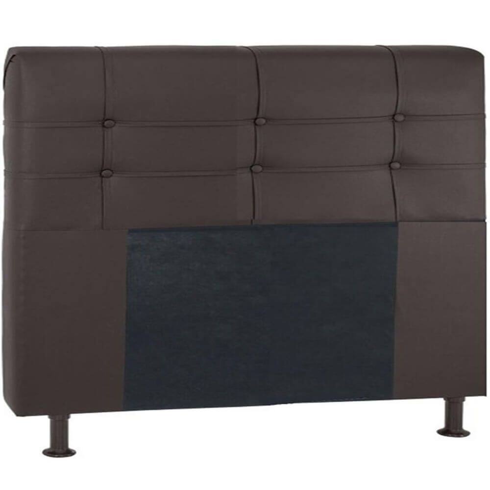 Cabeceira Queen Suede Paris Havaí Cor Bege