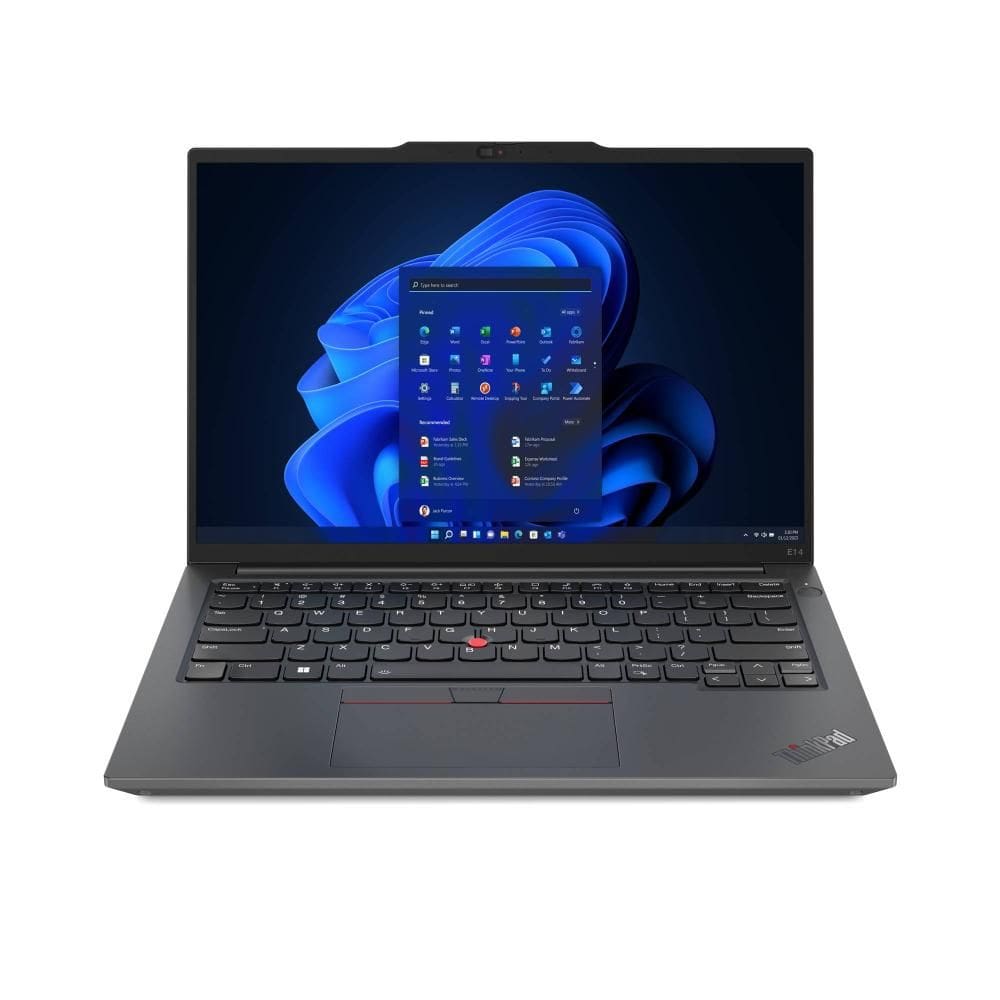 Notebook Lenovo Thinkpad E14 AMD Ryzen 5 7430U 8GB 256GB SSD Windows 11 - 21JS001QBO Grafite