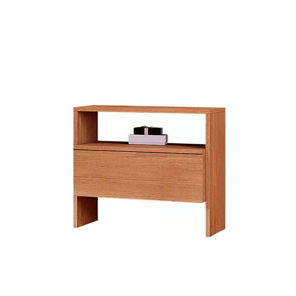 Mesa Cabeceira Casal Etno c/ 1 Gaveta Cumaru - Novo Horizonte