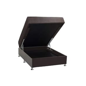 Cama Baú Conjugado Solteiro: Colchão Ortopédico Triuno (88x188x54) - Ortobom