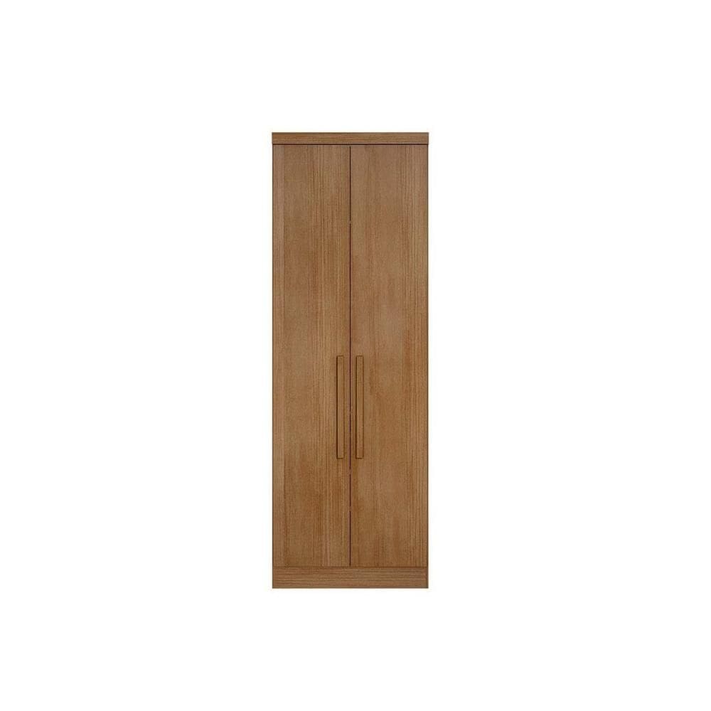 Módulo de Quarto Solteiro Guarda Roupa c/ 2 Portas e 3 Gavetas Rizon/Linea Cumaru - Novo Horizonte