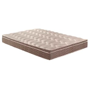 Colchão King Anatômico D33 / Confort Ultra Firme Euro Pillow Brown (193x203x17) - Paropas
