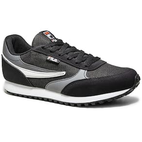 Tênis Fila Renno Classic Masculina - Grafite e Branco