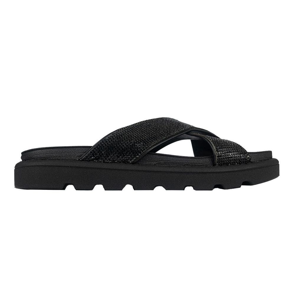 Sandália Papete Vizzano Flat Form Tiras Cruzadas