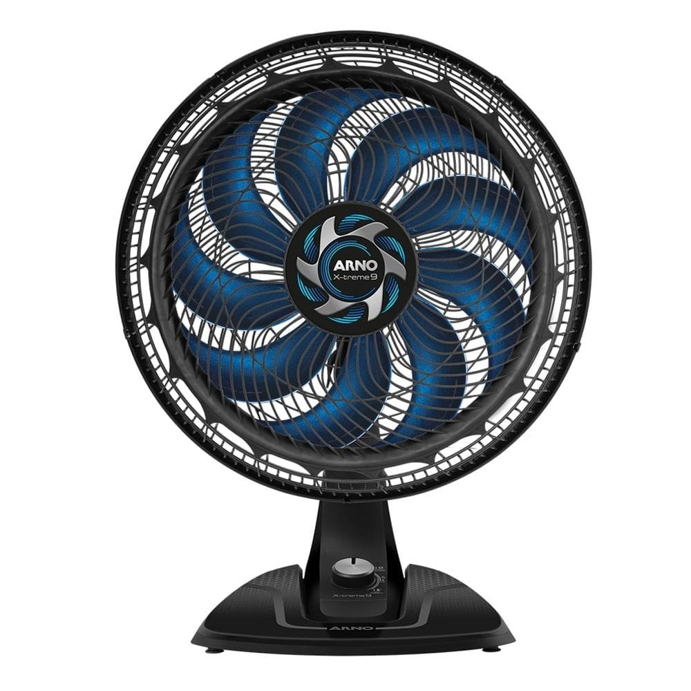 Ventilador de Mesa Arno 40cm X-Treme 9 Preto VE90 – 127 Volts