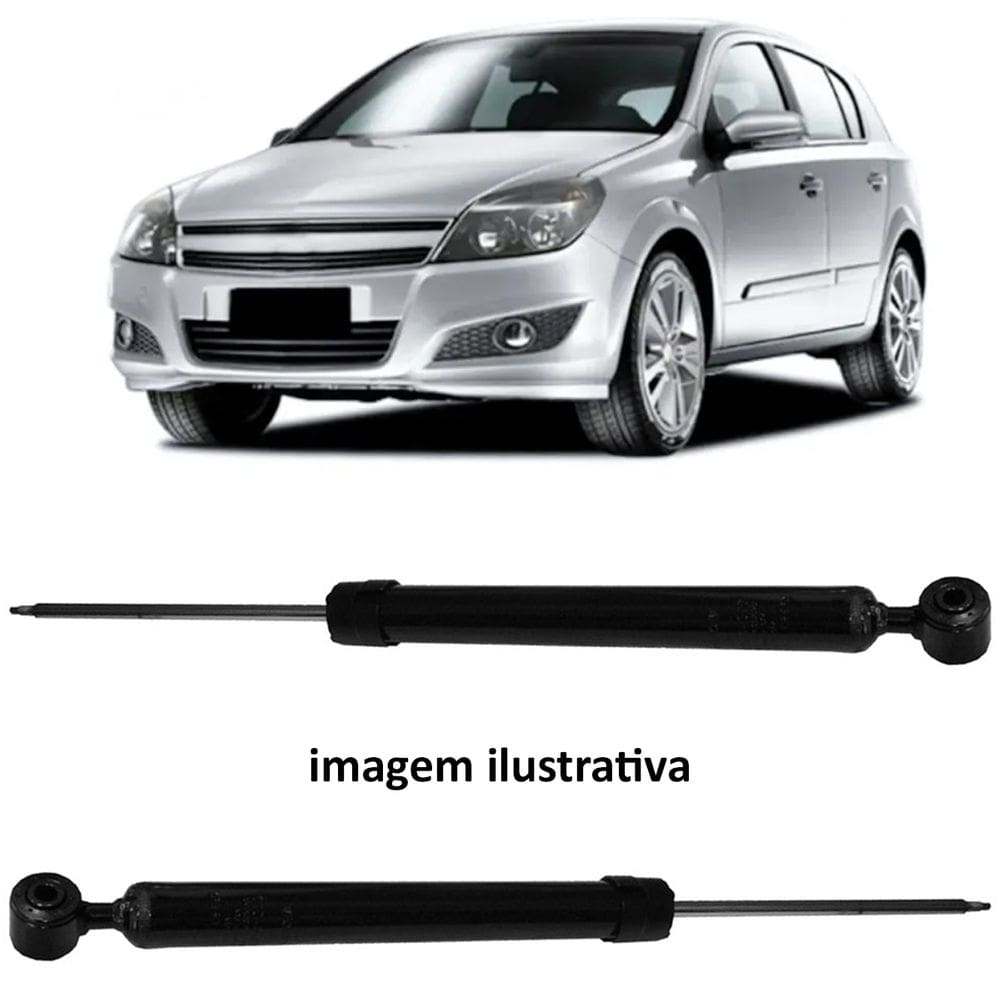 Par Amortecedor Traseiro Monroe Gm Vectra 2.0 2.4 2006 a 2012 Vectra GT GTX 2007 a 2012