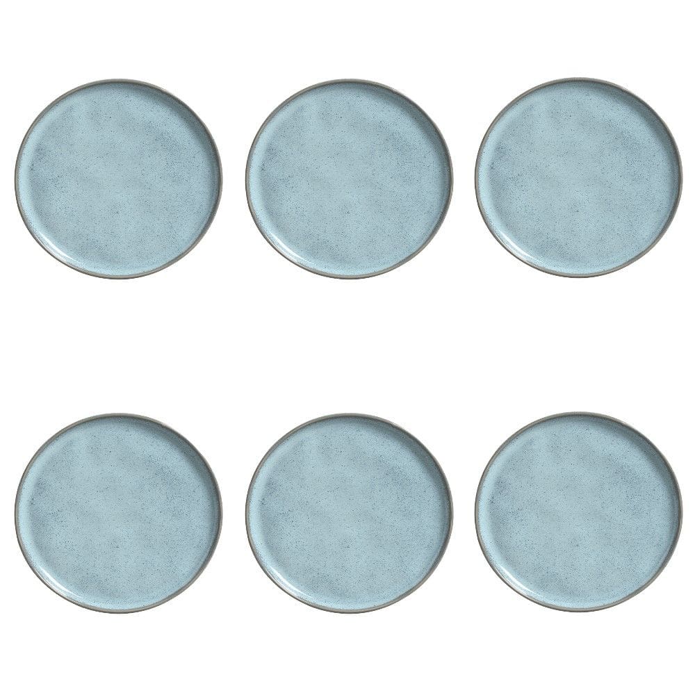 Conjunto de Pratos de Sobremesa 06 Peças Bio Breeze Porto Brasil